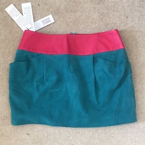Leather skirt - Lacoste studio